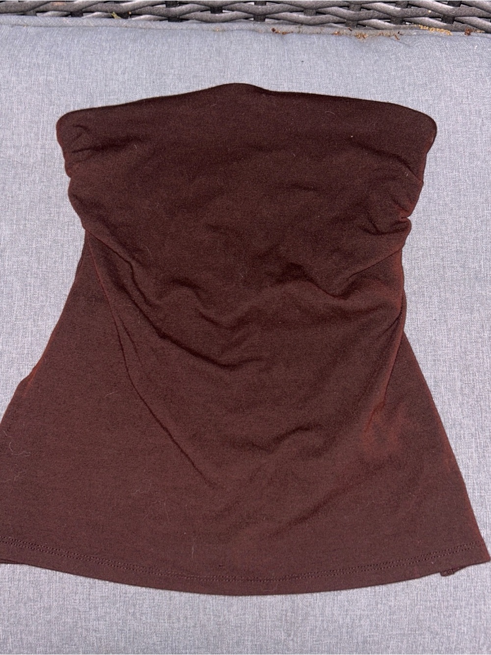 wild fable Brown Strapless Tube Top